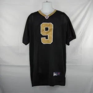 New Orleans Saints Drew Brees Stitch Reebok #9 NFL Players Jersey XXL