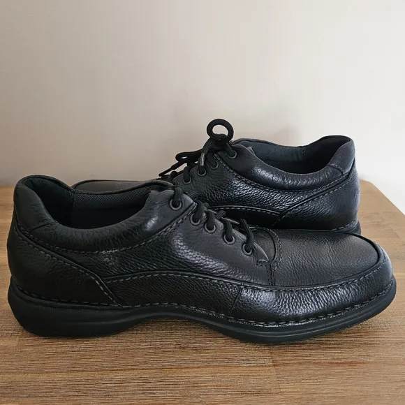 NEW ROCKPORT World Tour Elite Men's Black Leather Shoes