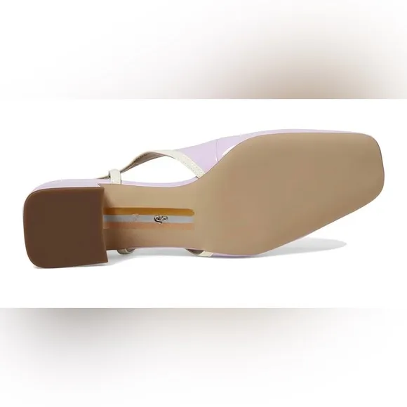 🌸NEW Sam Edelman Elegant Lavender Slingback Heels Women’s Size 7.5 With Box.