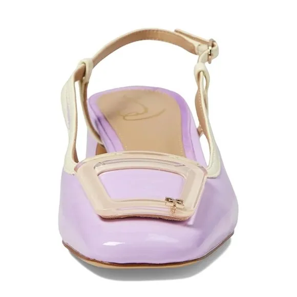 🌸NEW Sam Edelman Elegant Lavender Slingback Heels Women’s Size 7.5 With Box.