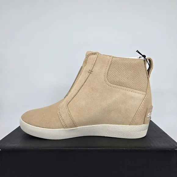 New Sorel Out N About™ Pull-On Wedge Boots Women's Shoes Size 7.5