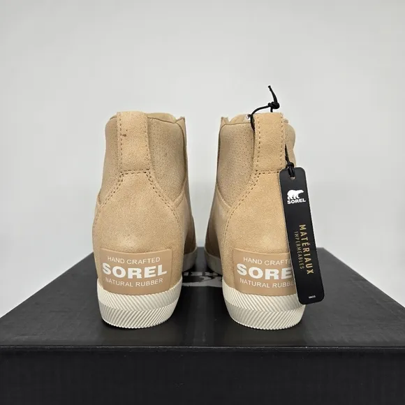 New Sorel Out N About™ Pull-On Wedge Boots Women's Shoes Size 7.5