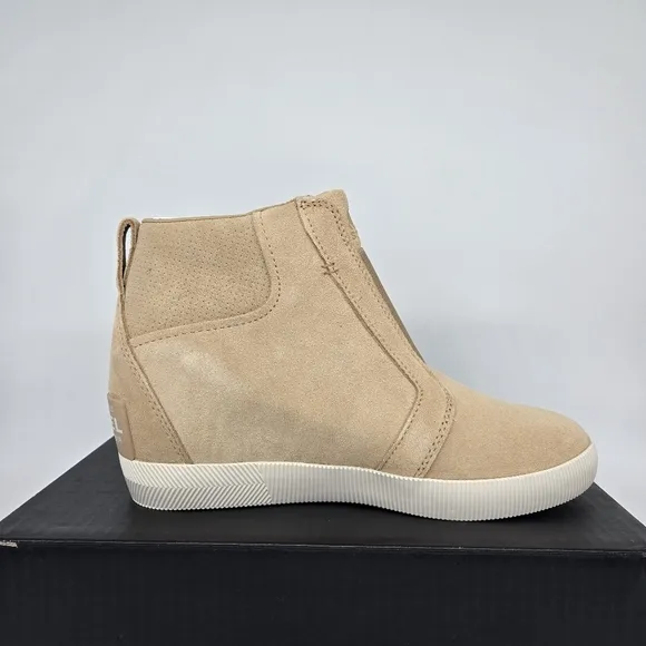 New Sorel Out N About™ Pull-On Wedge Boots Women's Shoes Size 7.5