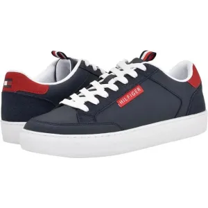 NEW Tommy Hilfiger Broham Sneaker Shoes Lace-Up Dark Blue Red White Size 12M