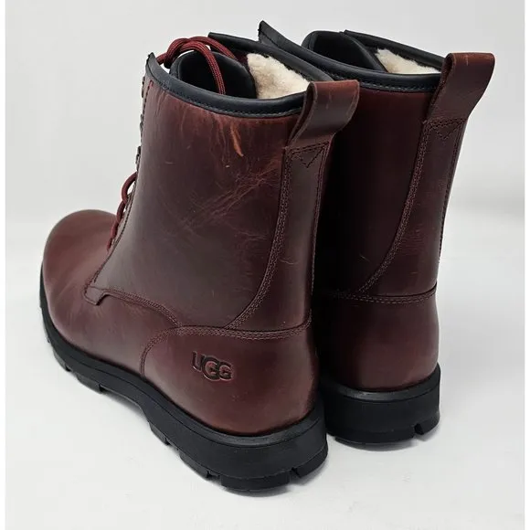 NEW!! UGG Men's Kirkson Fashion Boot Cordovan‎ Leather Size 14