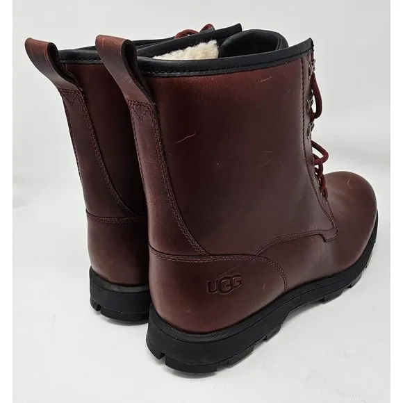 NEW!! UGG Men's Kirkson Fashion Boot Cordovan‎ Leather Size 14