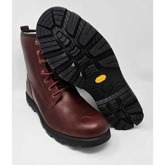 NEW!! UGG Men's Kirkson Fashion Boot Cordovan‎ Leather Size 14