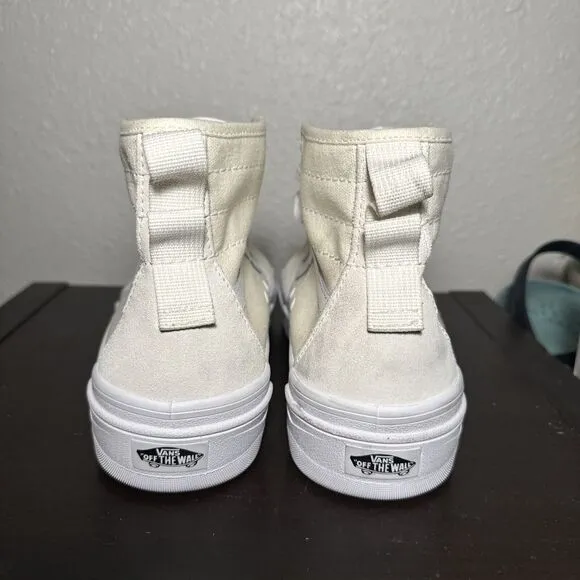 New VANS Sentry WaffleCup Pastel Pop Ladys 10 M High Top Suede Sneakers MSRP $98