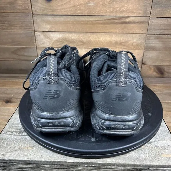 New Balance Mens Size 8.5 D Black 510V5 Black All Terrain Lace Up Athletic Shoes
