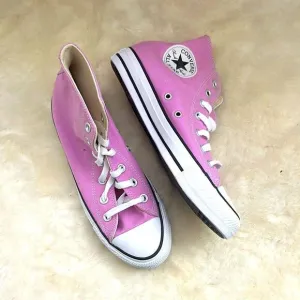 NEW Chuck Taylor Converse All Star High 'Peony Pink' women 8