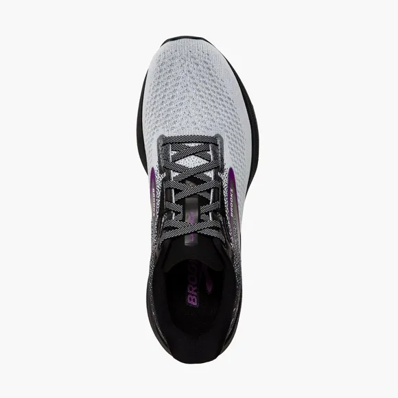 NIB Brooks Women's Launch GTS 10 Running Shoes - Black, White and Violet 7M
