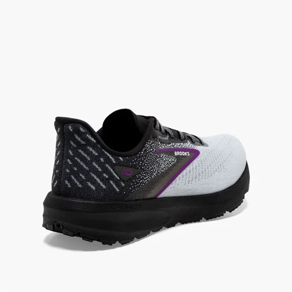 NIB Brooks Women's Launch GTS 10 Running Shoes - Black, White and Violet 7M
