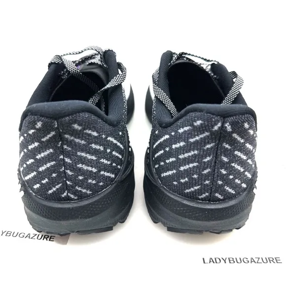 NIB Brooks Women's Launch GTS 10 Running Shoes - Black, White and Violet 7M