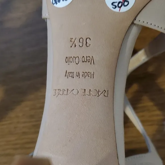 Nib Chic Beige Heels by Racine Carrie