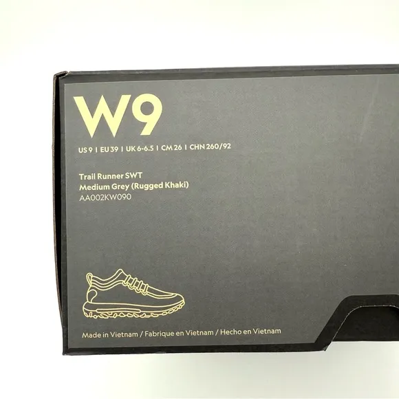 NIB New NWT Allbirds Women's Trail Runners SWT Size 9 Shoes Hike Active Walking