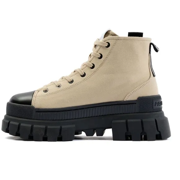 NIB Palladium Revolt HI TX Shoes in Safari Size 8