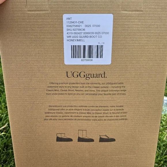NIB | UGG Boot Guards, Color: Chestnut, W (12)