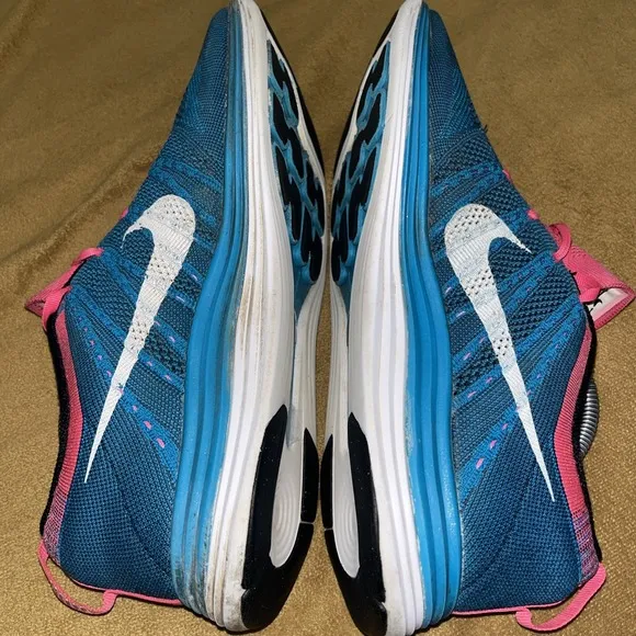 Nike 554887-414 Flyknit Lunar 1 Men's Running Shoes Size 11 Gym CrossFit Rare