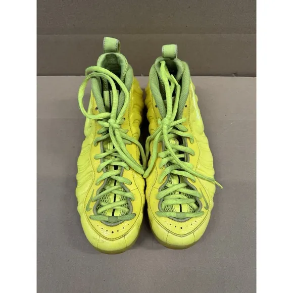 Nike Air Foamposite Pro Volt 2014 Neon Size 8.5 Sneakers Shoes 624041-700