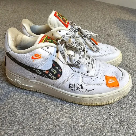 Nike Air Force 1 Low '07 Premium Just Do It 2018 Size 5Y Streetwear Unique