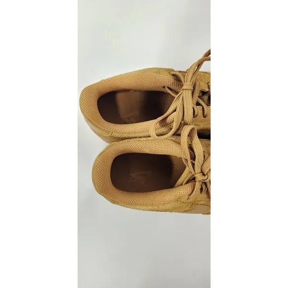 Nike Air Force 1 LV8 3 GS AF1 Wheat Gum Running Shoes BQ5485-700, Size 6Y