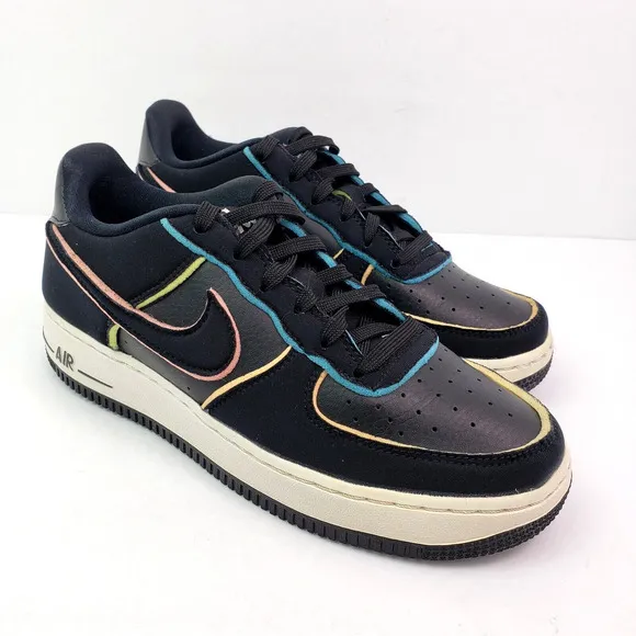 Nike Air Force 1 LV8 Outline Youth Sz 6Y Womens Sz 7.5 Low Sneaker Shoes