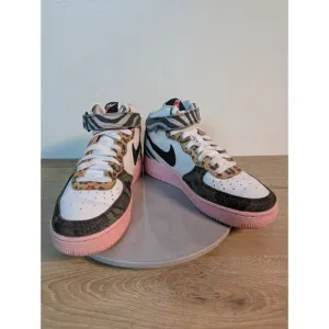 Nike Air Force 1 Mid '07 Tunnel Womens Sz 8.5 Athletic Shoes Sneakers DZ4841-100