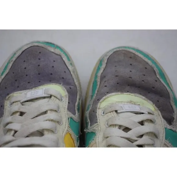 Nike Air Force 1 Women's Size 10.5 Low Pastel Reveal Peel Off Arctic Punch Shoes