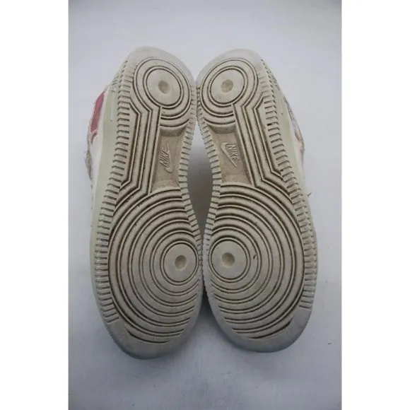 Nike Air Force 1 Women's Size 10.5 Low Pastel Reveal Peel Off Arctic Punch Shoes