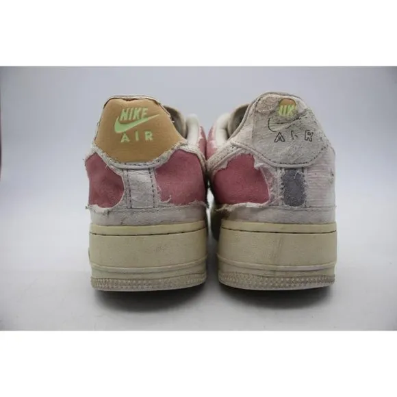 Nike Air Force 1 Women's Size 10.5 Low Pastel Reveal Peel Off Arctic Punch Shoes