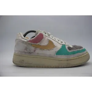 Nike Air Force 1 Women's Size 10.5 Low Pastel Reveal Peel Off Arctic Punch Shoes