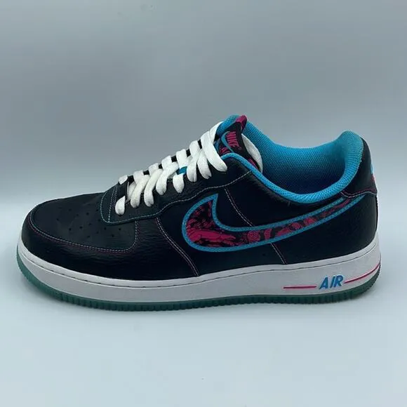 Nike Air Force 1s ‘07 LV8 Miami Nights Shoes DD9183-001 Men’s Sz 10