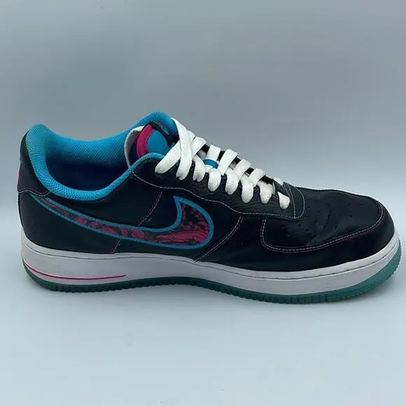 Nike Air Force 1s ‘07 LV8 Miami Nights Shoes DD9183-001 Men’s Sz 10