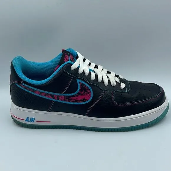 Nike Air Force 1s ‘07 LV8 Miami Nights Shoes DD9183-001 Men’s Sz 10