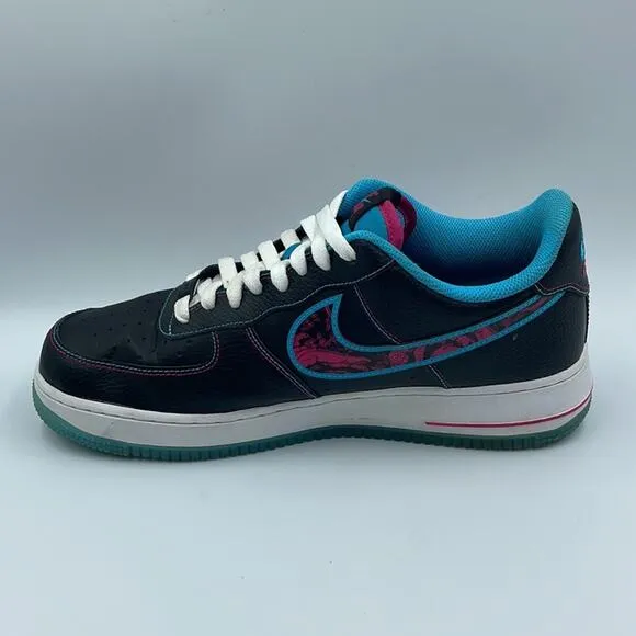 Nike Air Force 1s ‘07 LV8 Miami Nights Shoes DD9183-001 Men’s Sz 10