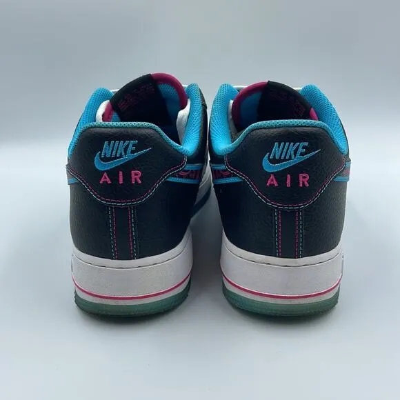 Nike Air Force 1s ‘07 LV8 Miami Nights Shoes DD9183-001 Men’s Sz 10