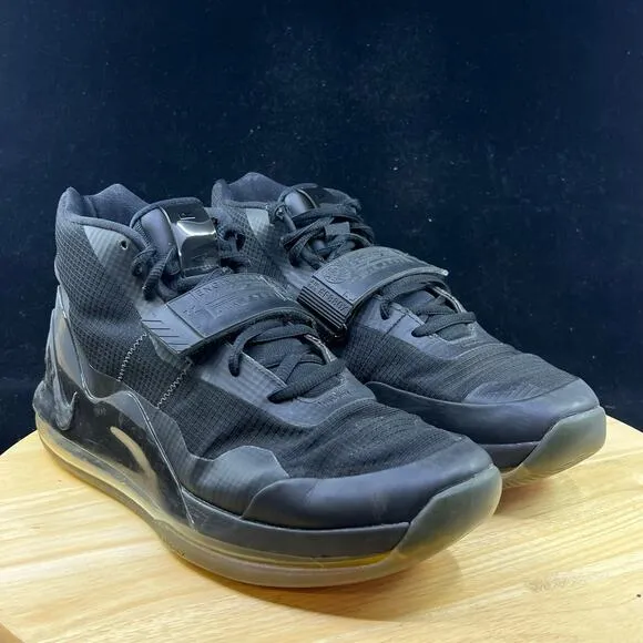 Nike Air Force Max Black /Black-Anthra Basketball Shoes AR0974-003 Men's Size 9