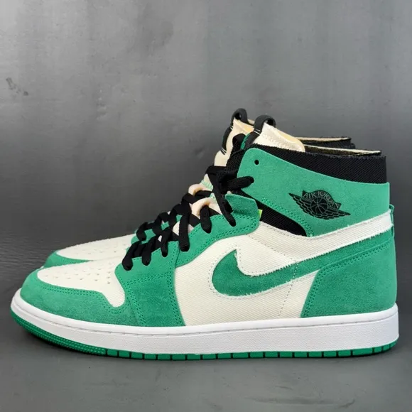Nike Air Jordan 1 Zoom Comfort 'Stadium Green' athletic sneaker shoes men’s 11