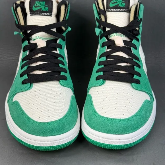 Nike Air Jordan 1 Zoom Comfort 'Stadium Green' athletic sneaker shoes men’s 11