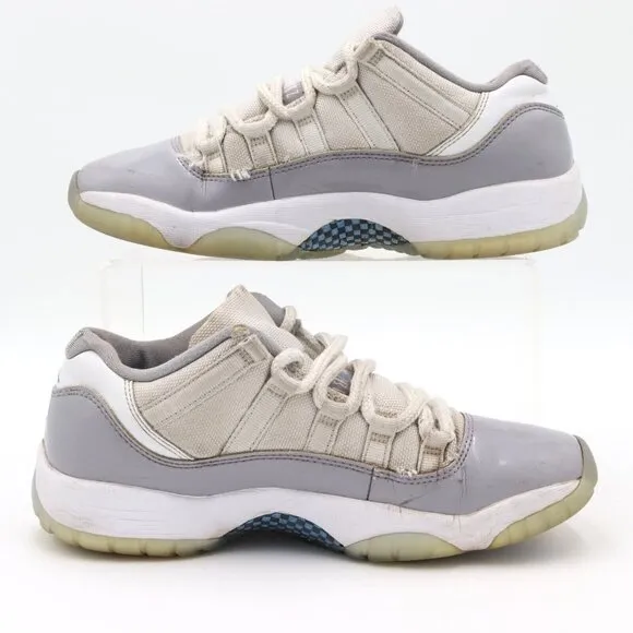 Nike Air Jordan 11 Retro‎ Cement Grey Youth Size 7Y US Sneakers Shoes