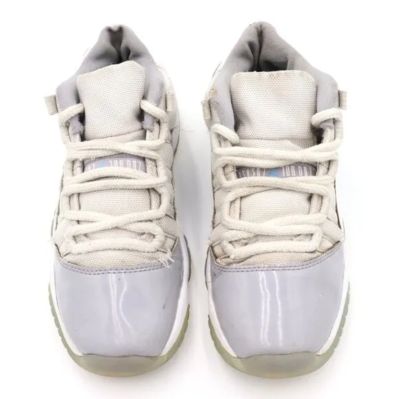 Nike Air Jordan 11 Retro‎ Cement Grey Youth Size 7Y US Sneakers Shoes
