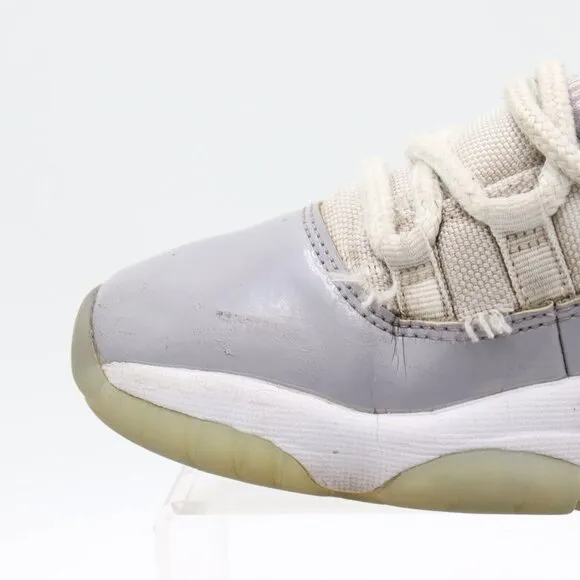 Nike Air Jordan 11 Retro‎ Cement Grey Youth Size 7Y US Sneakers Shoes