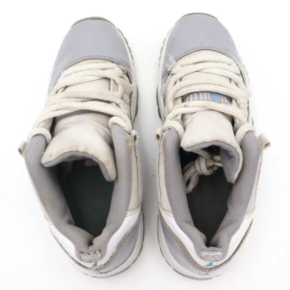 Nike Air Jordan 11 Retro‎ Cement Grey Youth Size 7Y US Sneakers Shoes