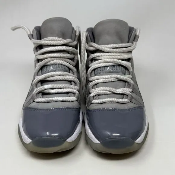 Nike Air Jordan 11 Retro GS Cool Gray Sneakers Youth Size 4.5 Shoes 378038-005
