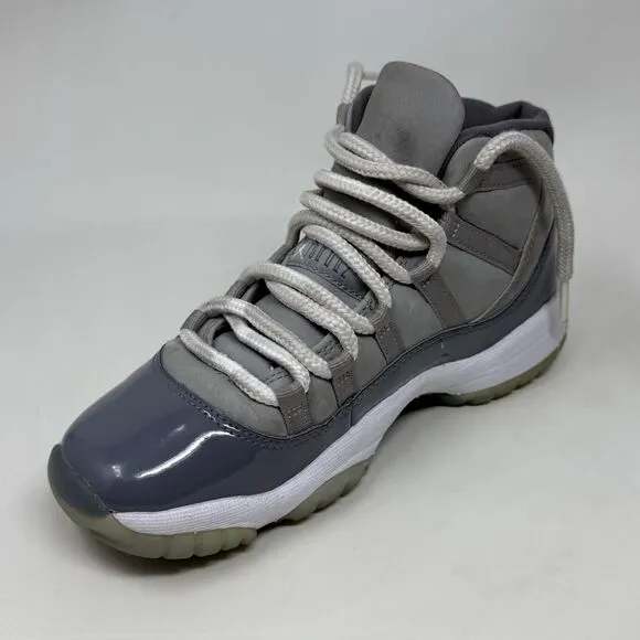 Nike Air Jordan 11 Retro GS Cool Gray Sneakers Youth Size 4.5 Shoes 378038-005