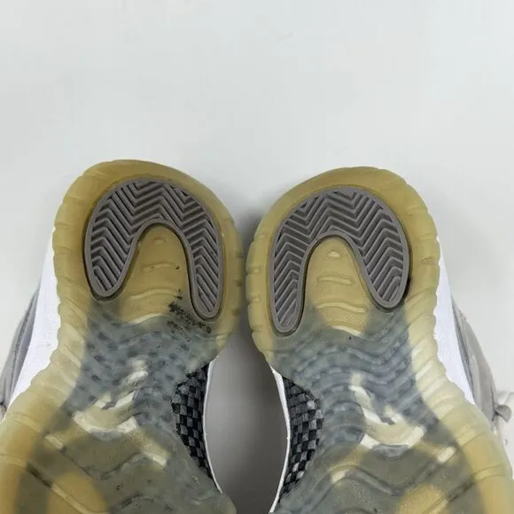 Nike Air Jordan 11 Retro GS Cool Gray Sneakers Youth Size 4.5 Shoes 378038-005