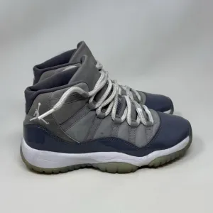 Nike Air Jordan 11 Retro GS Cool Gray Sneakers Youth Size 4.5 Shoes 378038-005