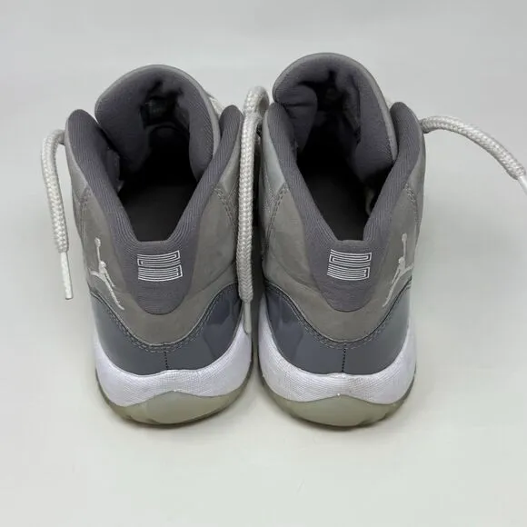 Nike Air Jordan 11 Retro GS Cool Gray Sneakers Youth Size 4.5 Shoes 378038-005