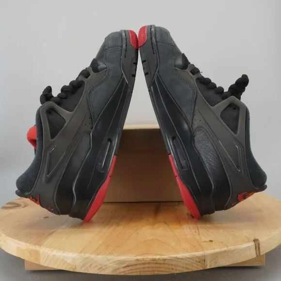 Nike Air Jordan 4 RM Mens Size 11 Shoes Bred Black Anthracite Red Sneakers Low