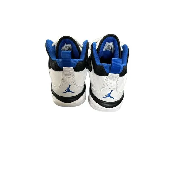 Nike Air Jordan Flight Origin Mens Size 8 White Royal Blue Basketball‎ Shoes